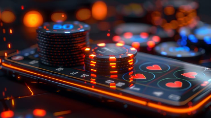 erek 83 mobile app interface showing live-dealer table selection and sportsbook markets